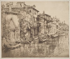Venetian Noontide by Donald Shaw MacLaughlan