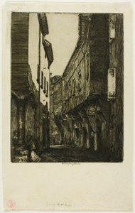 Via San Vitale, Bologna by Donald Shaw MacLaughlan