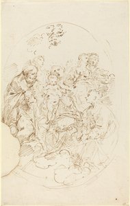Virgin and Child with Five Saints