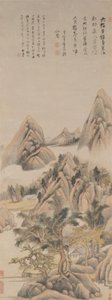 Reminiscence of Jian River by Dong Qichang