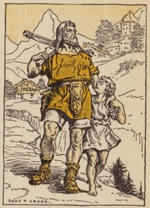 William Tell and His Son by Donn P. Crane
