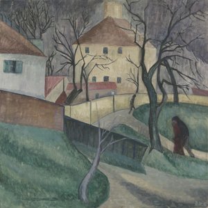 Autumn Chilliness, 1916 by Dora Bromberger