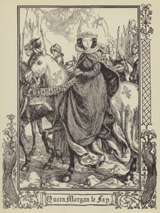 Queen Morgan le Fay by Dora Curtis