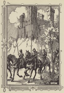 Sir Galahad at the Abbey