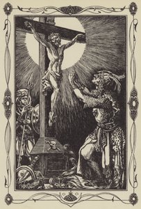 The Conversion of Sir Palamides (Lithograph)
