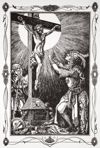 The Conversion of Sir Palamides by Dora Curtis