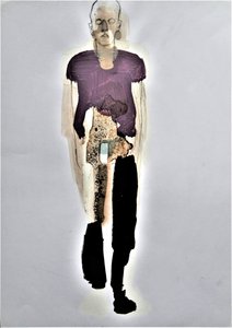 Abstract Contemplation Figure