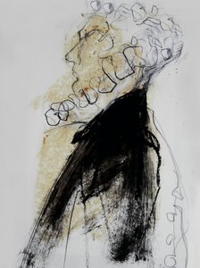 Abstract Profile Sketch by Doris Schmitz
