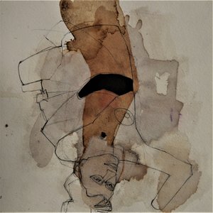 Abstract Upside Down Figure