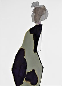 Abstract Woman Profile