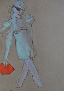 Chic Eye Patch Fashion by Doris Schmitz