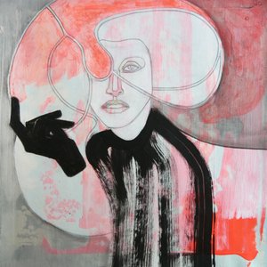 Coral Fashion Portrait