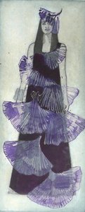 Dramatic Purple Dress