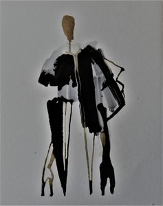 Elegant Fashion Figure by Doris Schmitz
