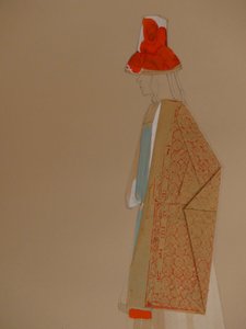 Elegant Profile in Red Hat