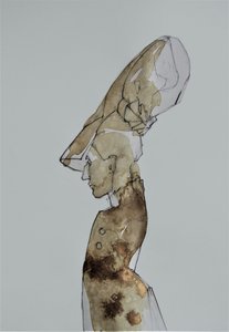 Elegant Woman Profile