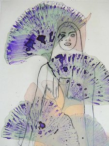 Ethereal Purple Portrait