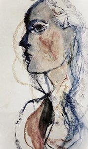 Expressive Woman Profile