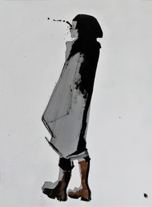 Ink Splatter Figure