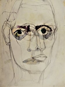 Intense Gaze Portrait