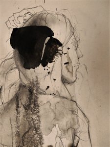 Moody Abstract Figure