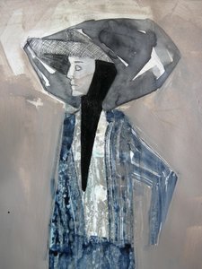 Mysterious Woman in Hat