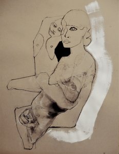 Pensive Woman Sketch