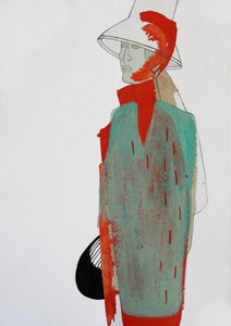 Stylized Fashion Portrait by Doris Schmitz
