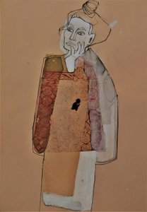 Thoughtful Woman Abstract