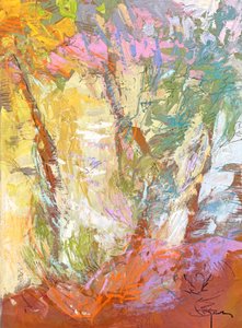 Vibrant Garden Abstract