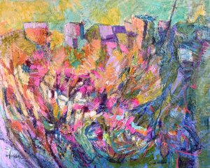 Vibrant Hillside Blooms
