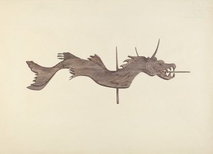 Dragon Weather Vane by Dorothy Hay Jensen