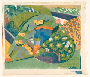 Garden Corner by Dorrit Black