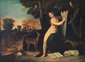 Circe and Her Lovers in a Landscape