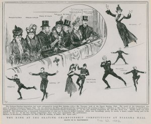 Skating Championship Competitions at Niagara Hall by Douglas Macpherson