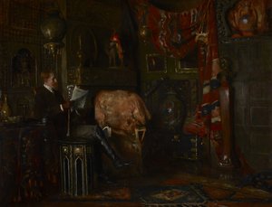Portrait of John Scott Bradstreet by Douglas Volk; John S. Bradstreet