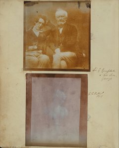 Sir George Campbell and His Son, George