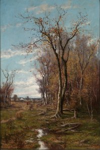 Autumn Landscape by Du Bois Fenelon Hasbrouck