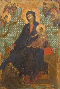 Madonna of Franciscans, by Duccio di Buoninsegna by Duccio di Buoninsegna