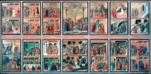 Maesta, Stories of the Passion, 1308-1311 by Duccio di Buoninsegna
