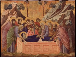 The dormition of the virgin