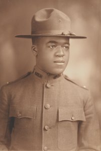 Photographic portrait of Lt. Charles J. Blackwood, 1914-1918