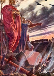 The City Was Given to the Flames by Dudley (after) Hardy