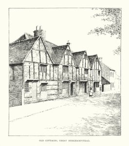 Old Cottages, Great Berkhampstead by Duncan Moul