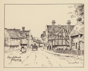 Sussex: Church Street, Steyning by Duncan Moul