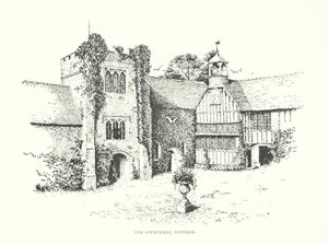 The Courtyard, Ightham by Duncan Moul
