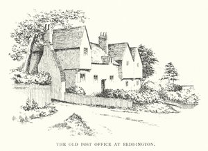 The old post office at Beddington by Duncan Moul