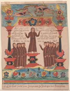 Jesus Went to His Disciples, c.1810-20 by Durs Sr. and Rudy, Durs Jr. Rudy