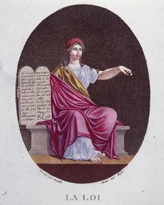 Allegory of Law, c.1792 by Dutaillis (after)