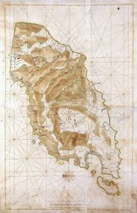 Chart of the Island of Timor by Dutch School